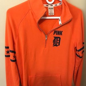 VS PINK Detroit Tigers Quarter Zip